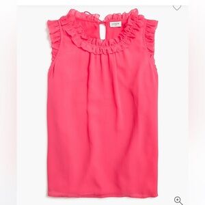 J.Crew Factory Ruffle neck Blouse